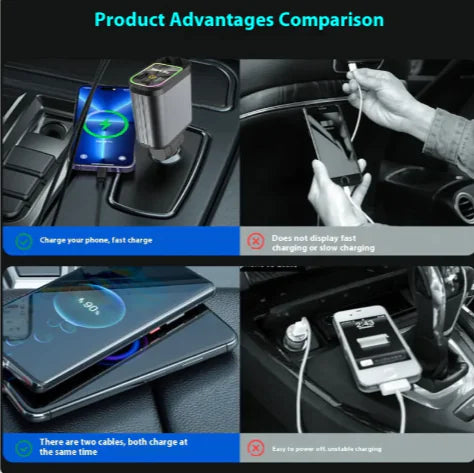 4-in-1 Starry Sky Car Charger