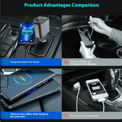 4-in-1 Starry Sky Car Charger